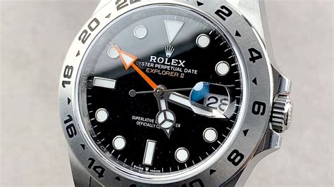 rolex explorer ii vs|2021 rolex explorer ii review.